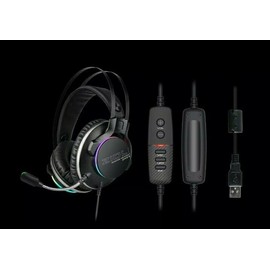 ZIDLI 7.1 Virtual Surround Sound Gaming Headset with RGB Lights ZIDLI ZH23 NEW IN BOX