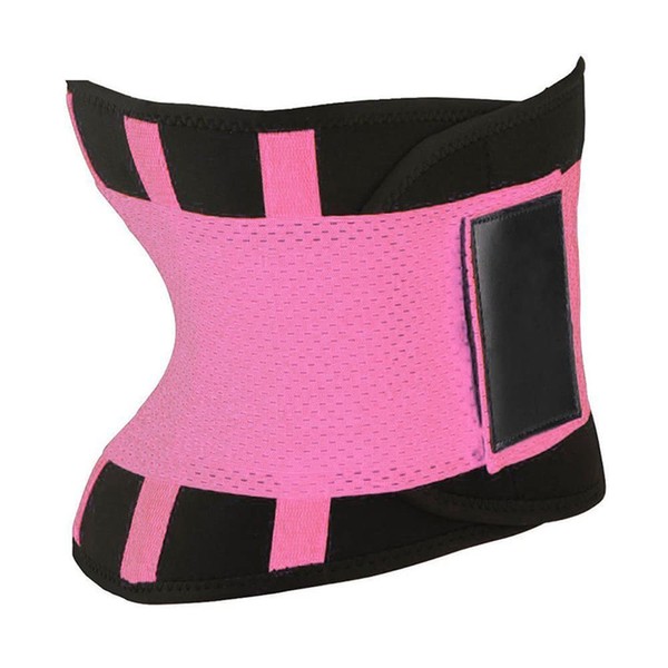 SagaSave 1 x Bandage Wrap Waist Trainer, M Pink Waist