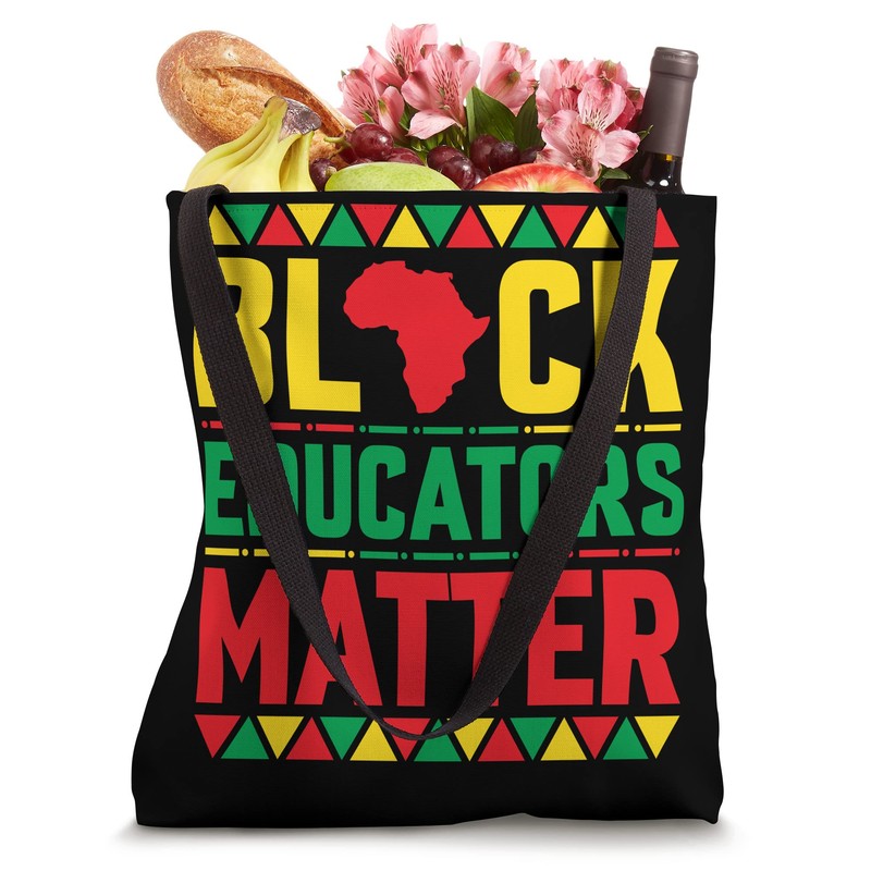 Black Educators Matter Tote Bag