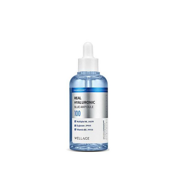 Wellage Real Hyaluronic Blue 100 Ampoule 100ml x2/slm