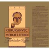 KURUKAHVECI MEHMET EFENDI Turkish Coffee, Arabica Beans, Roasted Ground,Rich Aroma,