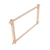 Cross Stitch Frame Rectangular Removable Wood Needlework Stretcher Frame Quilting