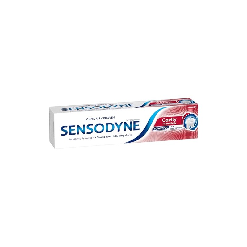 Sensodyne Cavity & Sensitivity Toothpaste 75ml – Daily Protection for