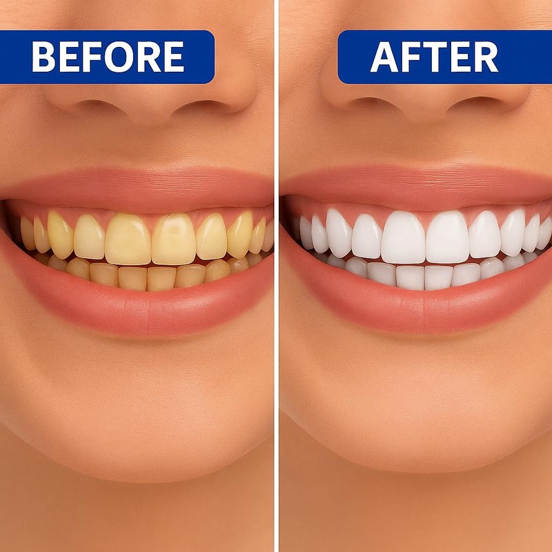5D Advanced Teeth Whitening Strips Kit – 28 Pcs for