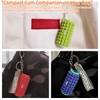 GXFCODA Gym Keychain Foam Roller Design Durable Compact Yoga/Fitness Accessory