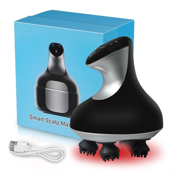 DESYIAO Electric Cordless Scalp Massager, Head SPA, with kneading 4