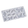 Molde De Silicona De Mariposa, Molde Colgante De Resina Para