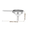 OHPHCALL 4Pcs Stainless Steel Mini Funnel for Kitchen Oil and