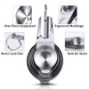 Measuring Cups Stainless Steel 7 Piece Stackable Set for Dry