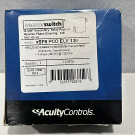 NLight ACUITY NSP5 PCD 2W  ELV 120 SECONDARY RELAY PACK W/ REVERSE PHASE DIMMING 120VAC