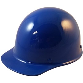 Texas America Safety Company Custom Skullgard Cap Style Hard Hat with Staz On Suspension and Tote - Blue