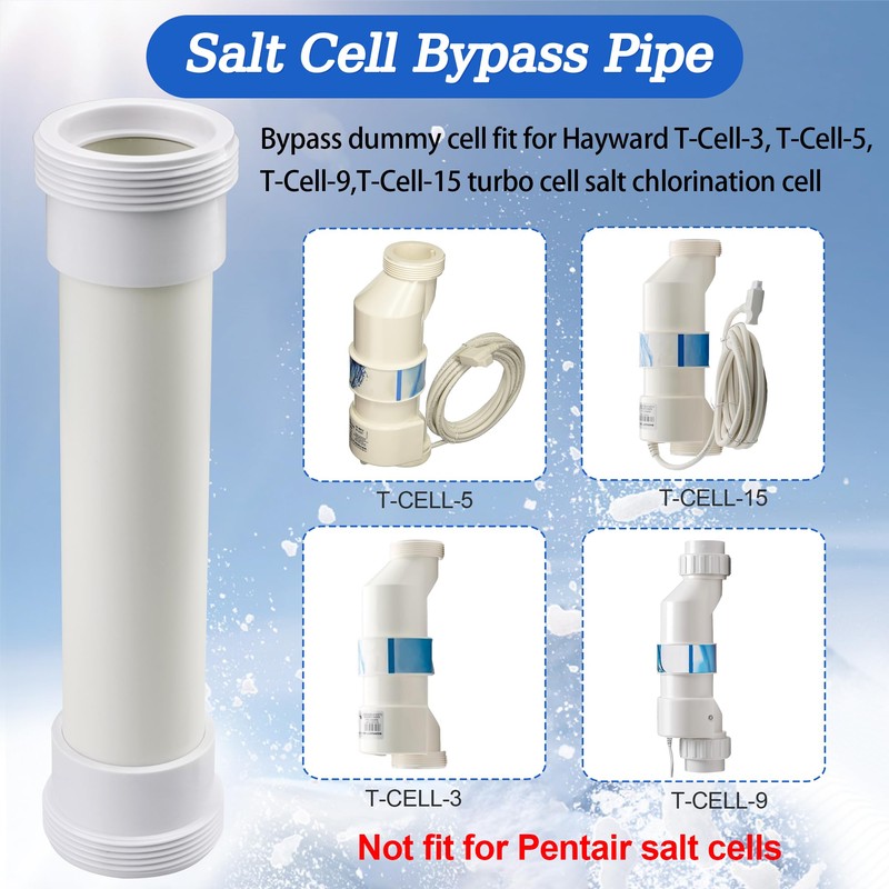 Rugam Pool Salt Bypass Dummy Cell Compatible with Hayward Salt