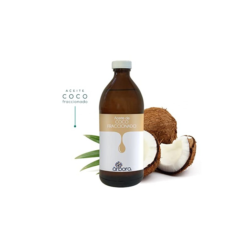 Árbora Aceite de Coco Fraccionado certificado para masaje y aromaterapia