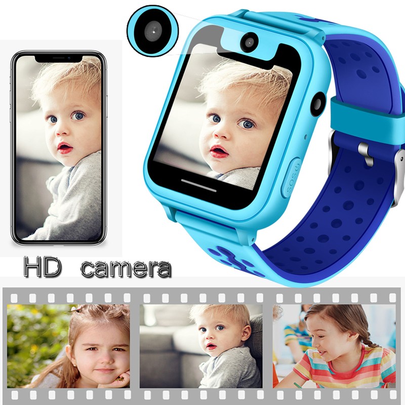 2G GSM Kids Smart Watch Waterproof Cell Phone Watch 1.54in