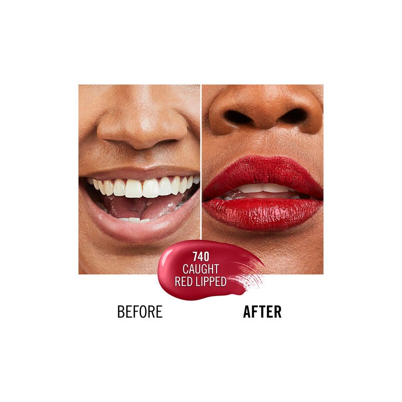 Rimmel Provocalips Liquid Lipstick 740 Caught Red Lipped