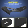 Nilight 2PCS 52 inch Curved LED Light Bar Bracket at