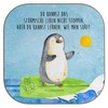 Mr. & Mrs. Panda Penguin Surfer Drinks Coaster, Gift, Hawaii,