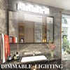 Aipsun 4 Lights Dimmable Modern LED Vanity Light for Bathroom