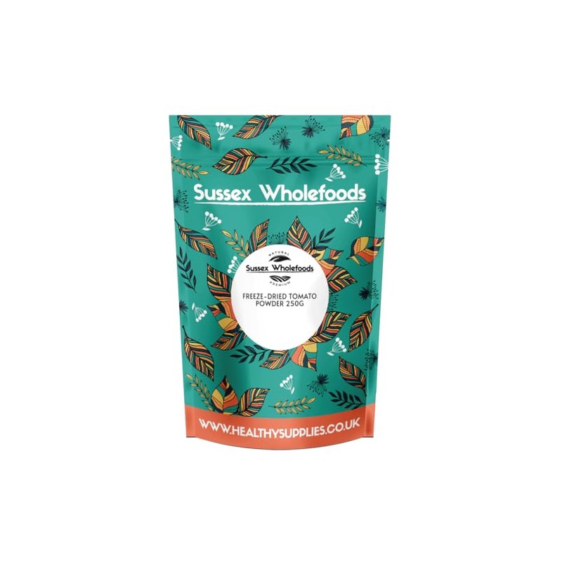 Sussex Wholefoods Premium Tomato Powder 250g, Freeze-Dried