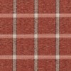 Red Plaid Woven Pattern Upholstery Fabric by The Yard -
