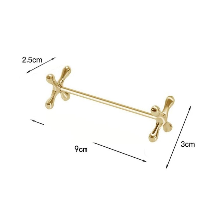 Chopstick Holder Barbell Shape Spoon Holder Household Stainless Steel Fork