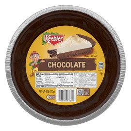 Keebler Ready Crust 9-Inch Chocolate Pie Crusts, Premade Pie Crusts For Baking And No-Bake, 12 ct