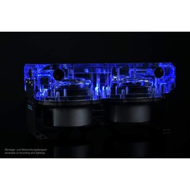 Alphacool 13318 Eisdecke D5 Attachment V.4 Water Cooling Pumps