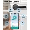 Asidrama Smart Fingerprint Door Lock with Keypad Handle - Keyless