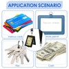 EuAcesry PU ID Card Holder, Leather ID Card Holder with