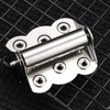 Mipcase 2Pcs Self Closing Door Hinge, Stainless Steel Spring Hinges