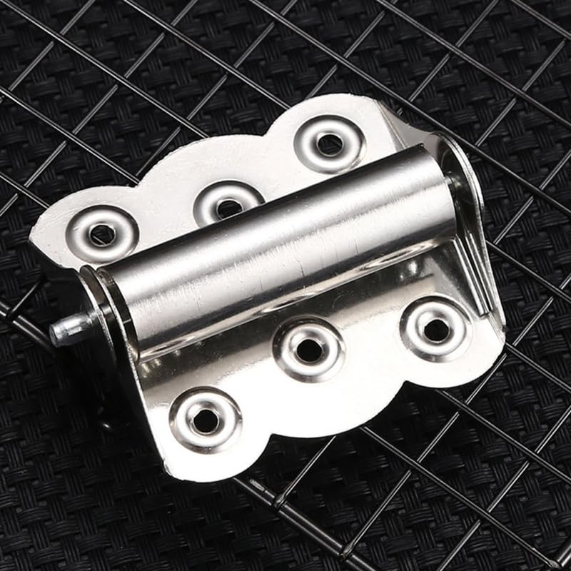 Mipcase 2Pcs Self Closing Door Hinge, Stainless Steel Spring Hinges