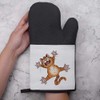 'Splat Ginger Cat' Oven Glove/Mitt (OG00052555)