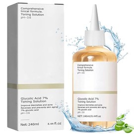 cido Gliclico 7 Toning Solucin 240ml Exfolia Rejuvenecimiento Tonificante Para Manchas Y Acn - Acid glicolico tnico reafirmante tonificante y facial  