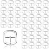 Ruikcoll Belt Buckle Metal Roller Buckles for Strap Band Purse
