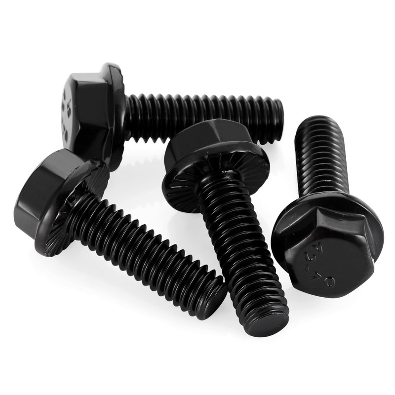 5/16-18 x 1" Flanged Hex Head Bolts Flange Hexagon Screws,