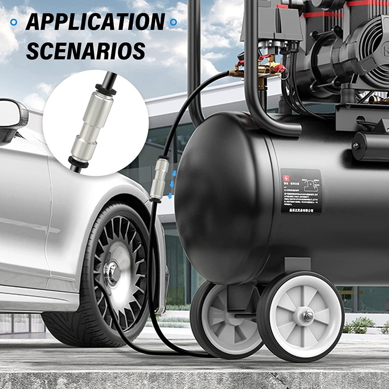 TAILONZ PNEUMATIC 1/4 Nickel plated copper Quick-plug type one-way check