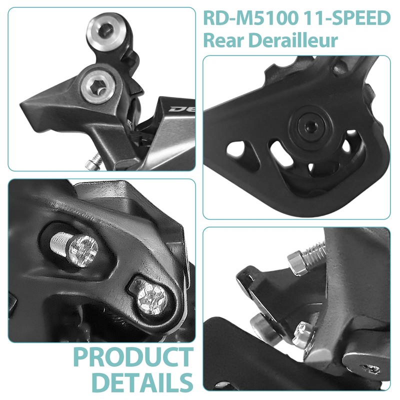 Bicycle Rear Derailleur RD-M5100-SGS 11 Speed Rear Derailleur Direct Mount