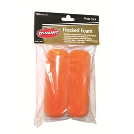 Dynamic HM005502 Mini Flocked Foam Roller Refill, 2-Pack, 4-Inch