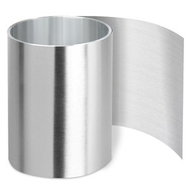 Vigorous 6in x 10ft Aluminum Flashing, 0.2mm Waterproof Metal Roofing Panels,1060 Aluminum Flashing Roll for Roof Flashing, Stains Moss and Mildew Prevention, Sealing Windows Doors, DIY Craft