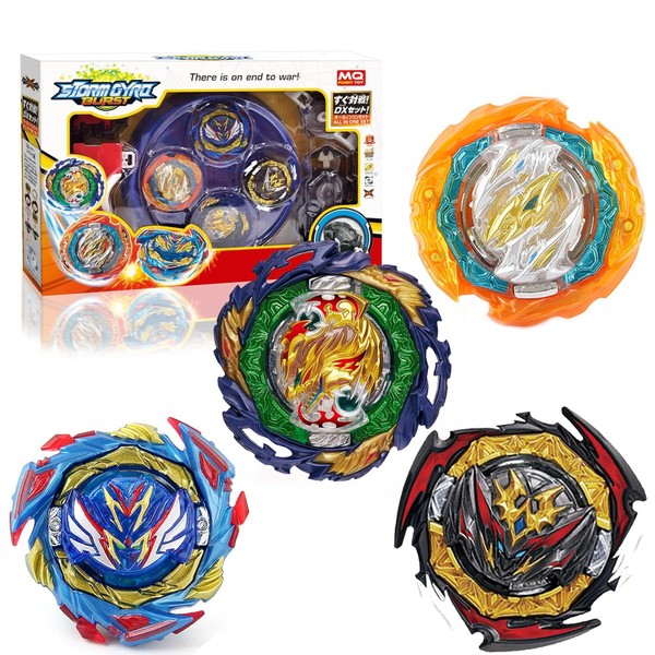 Battling Top Burst Stadium Battle Game Set,4 Spinning Tops 2