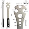 Pedal Wrench for Bicycles, 0.6 inch (15 mm), Hex Wrench,