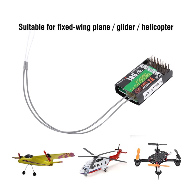 RC Receiver, Flysky FS IA6 6 Channels 2.4GHz RC Receiver