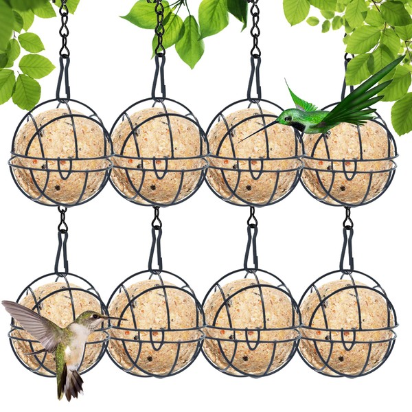 Chisel Ball Holder Bird Feeder Set of 8 Small High