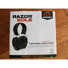 Walker's Walkers Razor Sole  Electronic Black Earmuffs