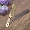 Anself Stainless Steel Hair Comb Hairdressing Steel Comb Hair Cutting