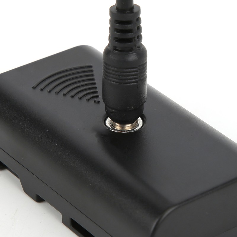 AC Power Adapter DC Coupler NPF550 Full Decoded Dummy Battery