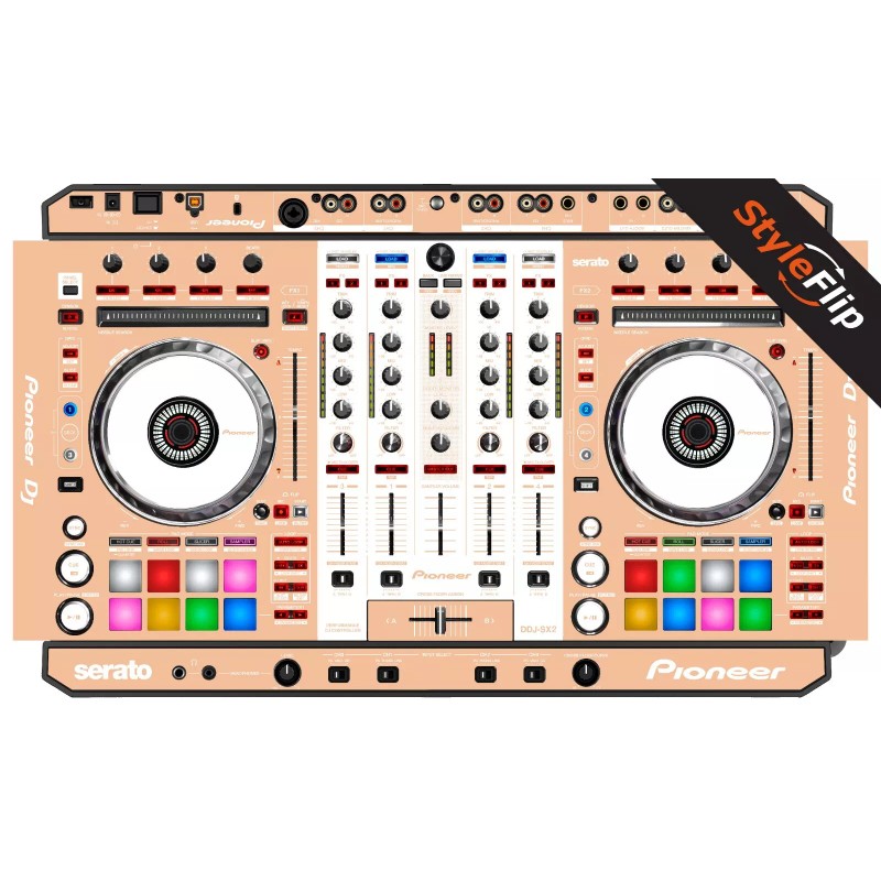 Pioneer DDJ-SX2 Skin | 7 Neutral Color Blocking | Protective