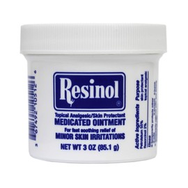 RESINOL OINTMENT JAR 3 OZ