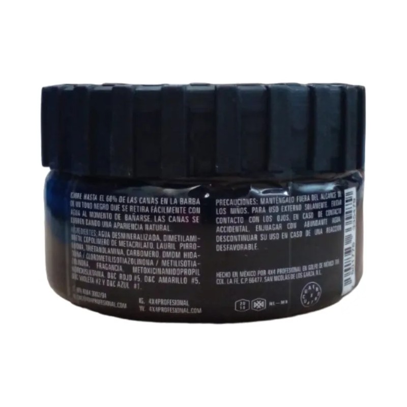 Balsamo Cubre Canas Bigote Barba 4x4 Profesional 100g