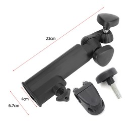 Hominas Golf Cart Umbrella Holder Adjustable Nylon Golf Umbrella Holder Trolley Universal Umbrella Holder (Black), black